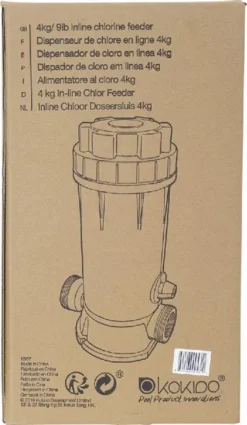 Kokido Inline Chloordoseersluis (32 Mm / 38 Mm Aansluiting) 25 Kokido Inline Chloordoseersluis (32 Mm / 38 Mm Aansluiting) -Bestway Verkoop 10075 01 resultaat