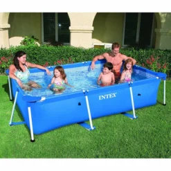 Intex Metal Frame Pool - 260 X 160 X 65 Cm -Bestway Verkoop 28270 02 1