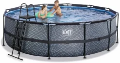 EXIT TOYS EXIT Stone Zwembad - 488 X 122 Cm - Met Zandfilterpomp En Trap -Bestway Verkoop 632 1200 exit 30 27 16 00 int 4