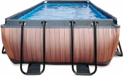 EXIT TOYS EXIT Wood Zwembad - 540 X 250 X 100 Cm - Met Zandfilterpomp En Trap -Bestway Verkoop 740 1200 exit 30 17 53 10 int 3