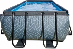 EXIT TOYS EXIT Stone Zwembad - 540 X 250 X 122 Cm - Met Zandfilterpomp En Trap -Bestway Verkoop 810 1200 exit 30 27 53 00 int 3
