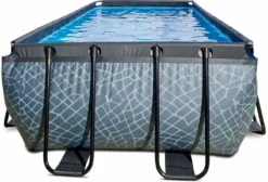 EXIT TOYS EXIT Stone Zwembad - 400 X 200 X 122 Cm - Met Zandfilterpomp En Trap 11 EXIT TOYS EXIT Stone Zwembad - 400 X 200 X 122 Cm - Met Zandfilterpomp En Trap -Bestway Verkoop 814 1200 exit 30 27 42 00 int 3