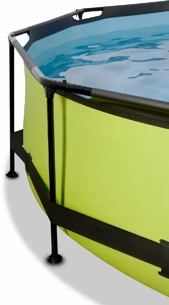 EXIT TOYS EXIT Lime Zwembad - 244 X 76 Cm - Met Filterpomp 2 EXIT TOYS EXIT Lime Zwembad - 244 X 76 Cm - Met Filterpomp - Afbeelding 2