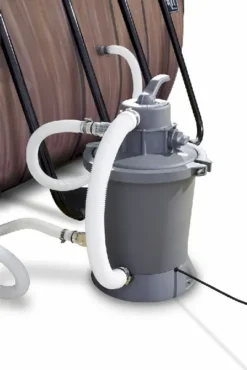 EXIT TOYS EXIT Wood Zwembad - 400 X 200 X 100 Cm - Met Zandfilterpomp En Trap -Bestway Verkoop 900 601 exit 30 17 42 10 int 6