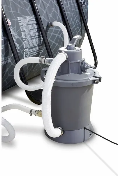 EXIT TOYS EXIT Stone Zwembad - 400 X 200 X 122 Cm - Met Zandfilterpomp En Trap 6 EXIT TOYS EXIT Stone Zwembad - 400 X 200 X 122 Cm - Met Zandfilterpomp En Trap - Afbeelding 6