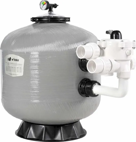 W'eau SPP-500 Polyester Versterkt Side Mount Zandfilter 12m³ 2 W'eau SPP-500 Polyester Versterkt Side Mount Zandfilter 12m³ - Afbeelding 2