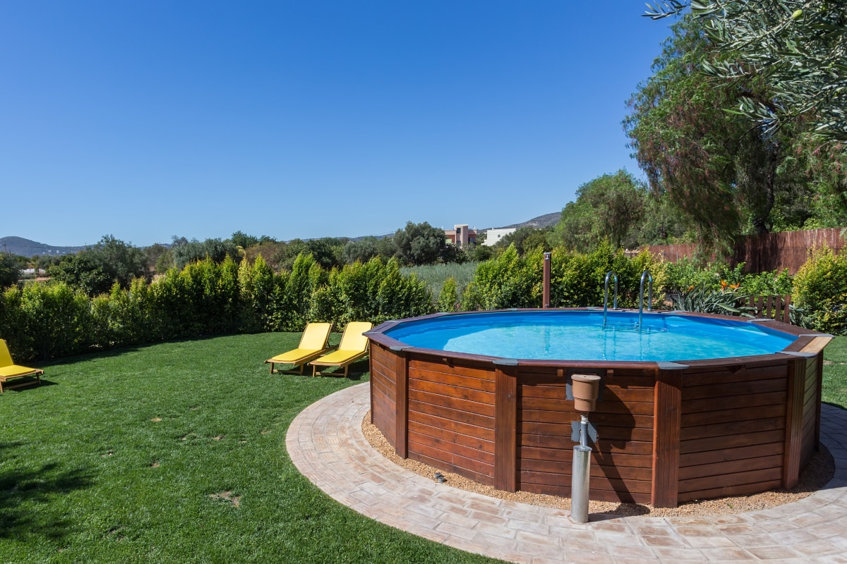 Bestway Verkoop -Bestway Verkoop houten zwembad vrijstaand 1