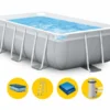 Intex Prism Frame Pool - 488 X 244 X 107 Cm - Met Filterpomp En Accessoires