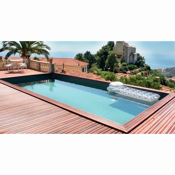 Gardipool Quartoo 8.20 X 3.90 X 1.46 M Houten Zwembad 2 Gardipool Quartoo 8.20 X 3.90 X 1.46 M Houten Zwembad - Afbeelding 2