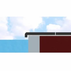 Randtegel Bluestone Gezoet - Hoek 90° -Bestway Verkoop randtegel model3