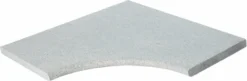 Scandi Roc Kiruna Randtegel - Diamond Grey -Bestway Verkoop scandi roc kiruna randtegel diamond grey hoek radius 30