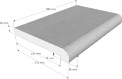 Scandi Roc Nevada Randtegel - Antracit Black 7 Scandi Roc Nevada Randtegel - Antracit Black -Bestway Verkoop scandi roc nevada randtegel afmetingen 1